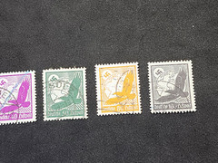 FLUGPOST German Third Reich Airmail Nazi Germany BIG 30 PC Stamp lot WWII WW2
