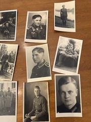 WWII WW2 German Military Army Soldiers Postcard Photo