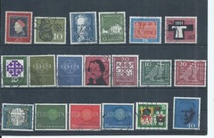 Germany stamps. 1959 & 1960 used lot. CV £16+ Includes both Europa sets, (K236)