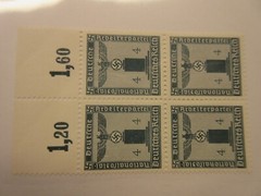 GERMANY Scott S14 BLOCK OF 4 MINT NEVER HINGED (2of2) Cat $14.40