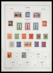 GERMANY Territories 1920-1957 Danzig Memel Saar Stamp Collection