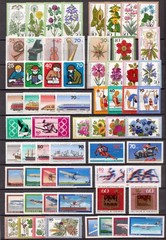 USA0058) Germany 85 complete sets/issues 1970/80/90 MNH semi-postal, 5 scans