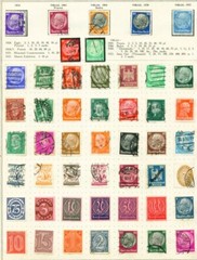 Germany selection of 97 incl. „back of book & Inflation issues“ on 2 album pages