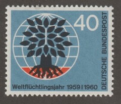 Germany 1960 #807-808 Europa Issue (World Refugee Year) – MNH
