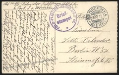 Germany WWI 1915 Feldflieger Abt 62 Air Force Feldpost Used Cover 110109