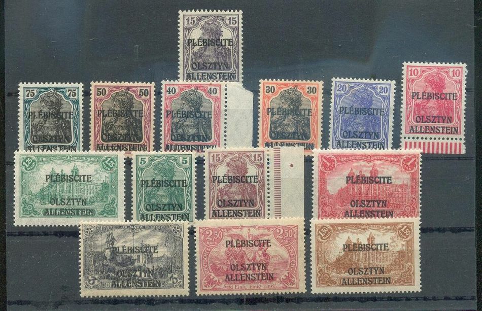 Allenstein 1/14 Beautiful Luxury Set** MNH Mint Never Hinged 60EUR (70231)