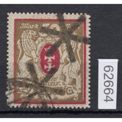 Danzig 1922 Mi.Nr. 100 Y b stamped, tested, finding