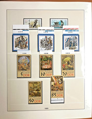 Stamps DGR East Germany Complete Set Mint 1947-1990 Lovely Albums