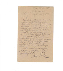 GERMANY 1918 Feldpostkarte sent to Praha