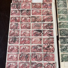 1920 INVESTORS LOT GERMANY STAMPS ON PAGES BERLIN POST OFFICE, MANY PERFINS