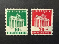 Germany B 302 – 303 MNH 2024 Scott Catalogue Value $ 12.00