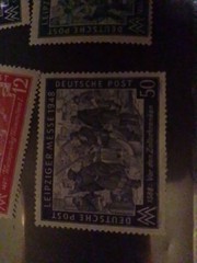 Leipzig Spring Fair 1947 1948 Germany Stamps Deutsche Post Soviet Occ. Zone