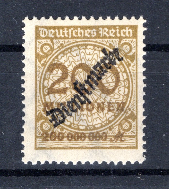DR-Service 83B COLOR ** MNH POSTFIRSCH BPP 200EUR (CA3688