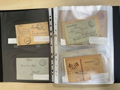 Germany WWI Field Post 1917 Postcards Covers 168+ pieces of Correspondence #SFP9