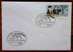 First Day of Issue Stickers 2011 Germany BRD SK Complete FDC 2843