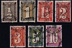 Stamp Germany Revenue WWII Fascism War War Era KDF Urkunden Selection U 1