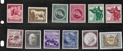 MNH Stamp collection 1930s & 1940s Germany Third Reich Regular postage #2390