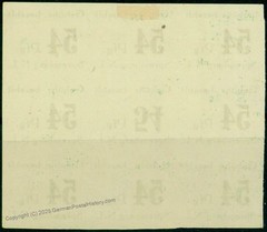 Germany Post WWII Allied Zones Spremberg Dramatic Inverted 54 Error MNH 49978