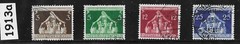 Stamp set 1936 473 – 476 Germany International Congress of German cities #1913a