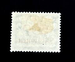 Germany DANZIG Stamp – 1923 Hyperinflation Coat of Arms Overprint Sn 155 MH r77