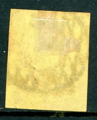 Germany States 1855 Saxony Sachsen 3 ngr Black/Yellow Scott #12 VFU L30