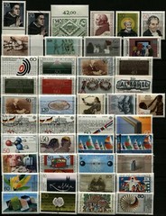 GERMANY Deutsche BundesPost Stamps Postage Collection 1977-1991 Used Mint LH