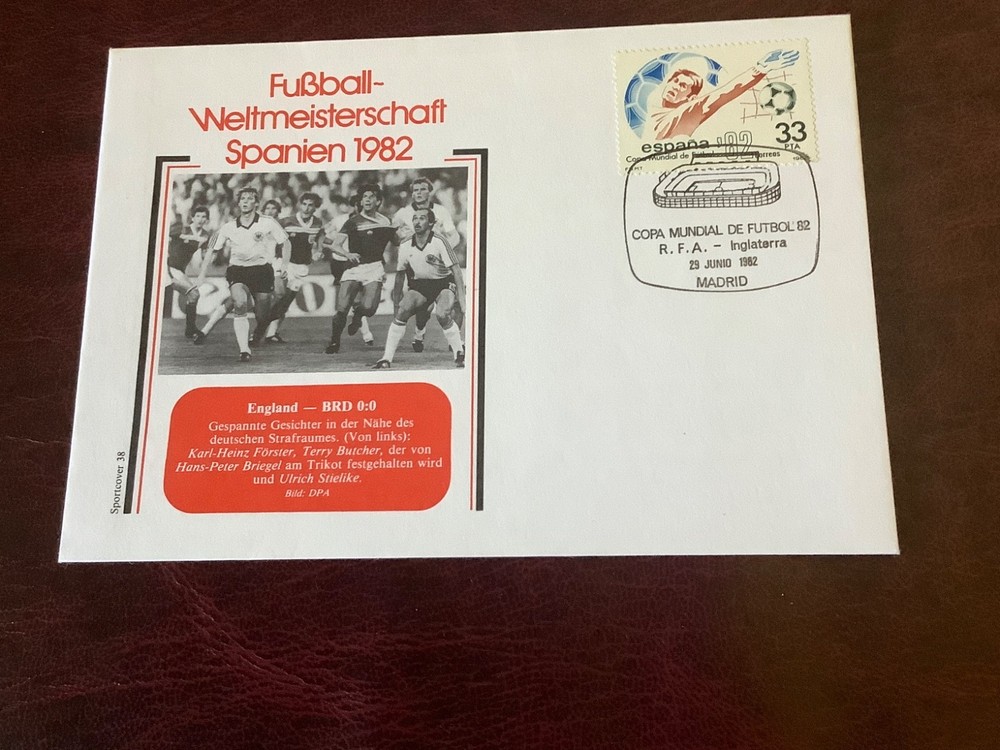 1982 Spain -World Cup – FuBball Sport-cover -rare no 38