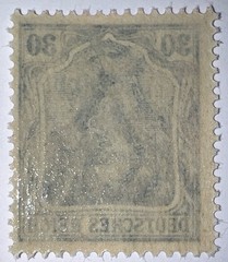 Travelstamps: Germany Stamps Mi:#144 – 30pf Mint Og Never Hinged WMK MOGNH