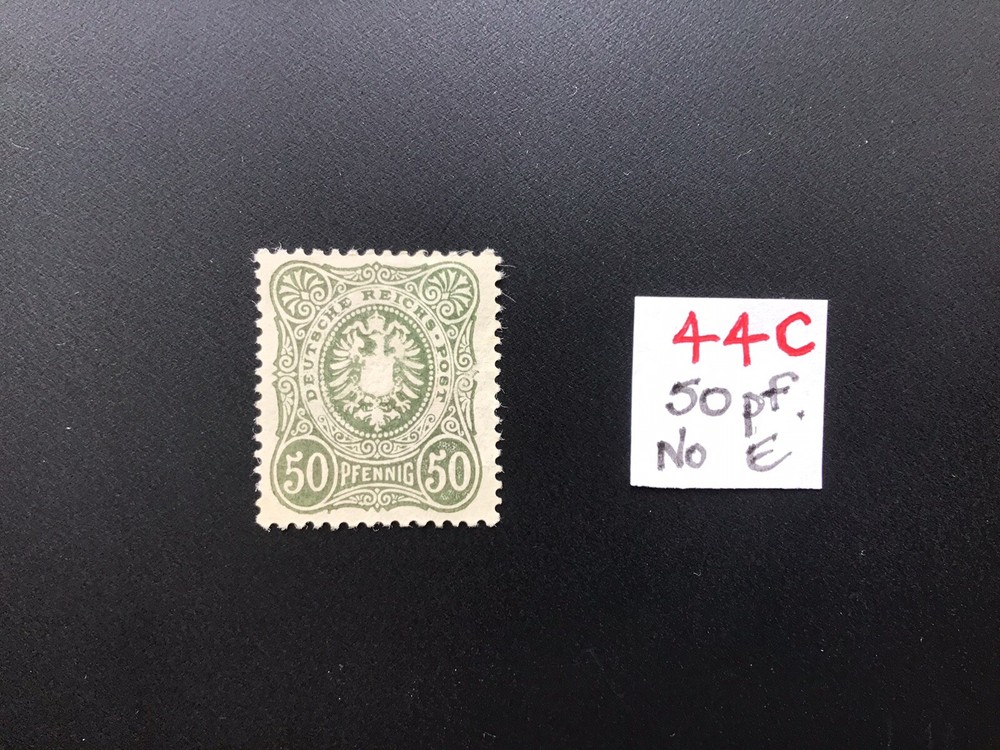 Germany 1880-7 Mint No Gum 50pf Bronze Green Definitive
