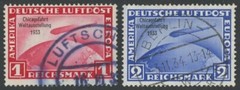 Germany Zeppelins 1928-33 Selection of 8 Mint & Fine Used