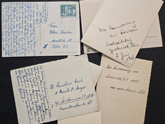 18pc German Postcard Photo Lot 1950s 60s Travel Cars Wedding Scenery RPPC