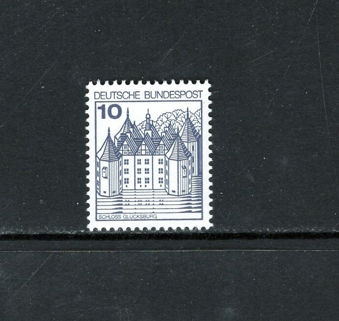 Germany 1977 GLUCKSBURG CASTLE MNH SC 1231