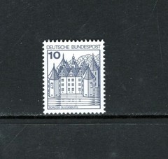 Germany 1977 GLUCKSBURG CASTLE MNH SC 1231