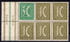 DR HBL36 MNH Post Fresh Briefmarken Zusammendrucke Tadellos