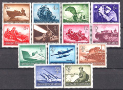 Germany’s Third Reich Mi# 873-885 Armed Forces and Hero’s Day 1944 MNH **