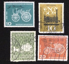 GERMANY 1955-1964 Deutsche BundesPost Stamps Postage Collection Lot Used Mint MH