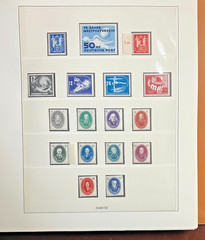Stamps DGR East Germany Complete Set Mint 1947-1990 Lovely Albums