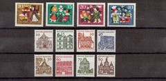 West-Germany / FRG / BRD Complete Yearsets 1960-1969 MNH Stamps, Mi. 326-611