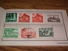 Auswahl-Heft fur Briefmarken Reich Stamps from Germany, East and North Europe
