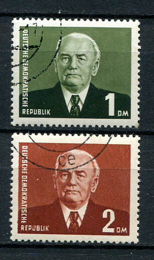 Germany – DDR : Wilhelm Pieck set from 1957 – CTO