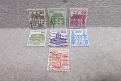 1979-1982 GERMANY CANCELLED SCOTT #1309-1313