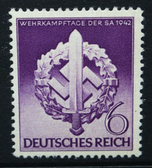GERMANY THIRD REICH 1942 SA Armed Sports Day. Set of 1. MINT HINGED. SG808.