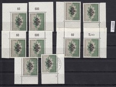 Saarland 1957 Mi. No. 437 ** + stamped corner edge form number