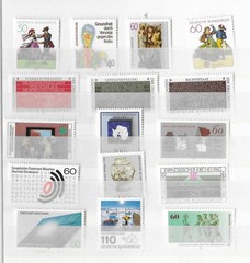 Germany 1981 Set 260604#16 (MNH, see scan). Perfect quality. SCV $10.55 (2007).