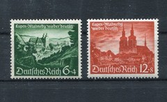 GERMANY 3rd RECIH 1940 REUNION OF EUPEN & MALMEDY SCOTT B174-B175 PERFECT MNH