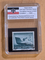 WW2 WWII Third Reich Nazi Germany Military War heroes battle Stamps complete set