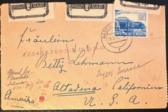 Germany #501(scuff LR) single use/US OX21(3) Baden 1941 opened by mistake *d2