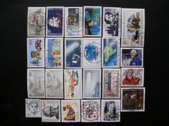 Germany 1986- Year Set of 35 Stamps, 1 Souvenir Sheet CTO & Used