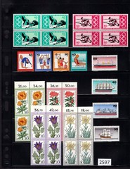 (2597) Germany West, Selection of MNH sets, see description and image
