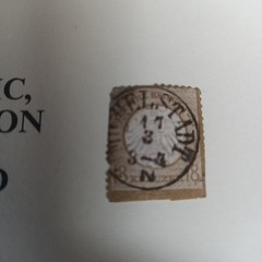 Germany stamp 26 used SCV $1900.00 Faults Rare